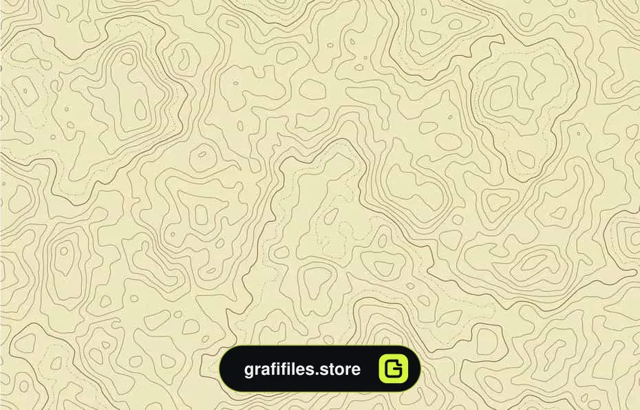 تکسچر وکتور نقشه توپوگرافی