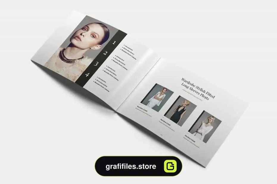 قالب ایندیزاین بروشور Vela Brochure Template
