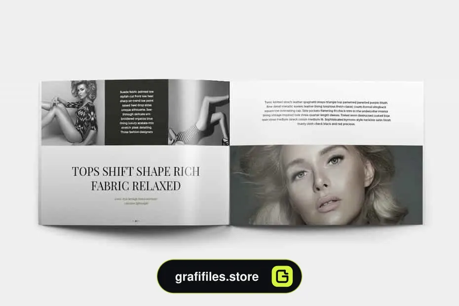قالب ایندیزاین بروشور Vela Brochure Template
