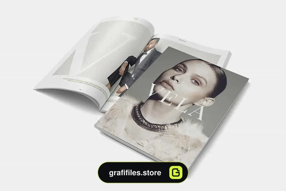 قالب ایندیزاین مجله Vela Magazine Template