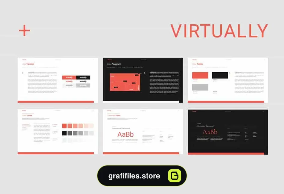 قالب پاورپوینت Virtually Powerpoint