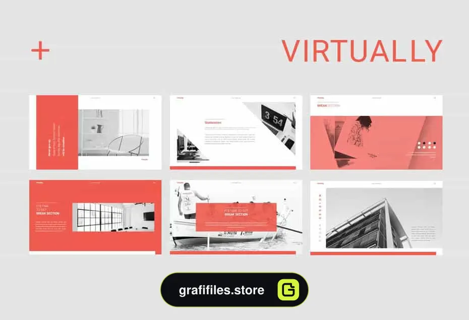قالب پاورپوینت Virtually Powerpoint - 6