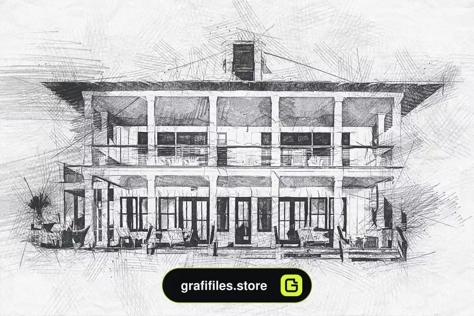 دانلود اکشن فتوشاپ تبدیل عکس به طرح اسکچ Viva Sketch Photoshop Action - 2 اکشن فتوشاپ تبدیل عکس به طرح اسکچ - 1