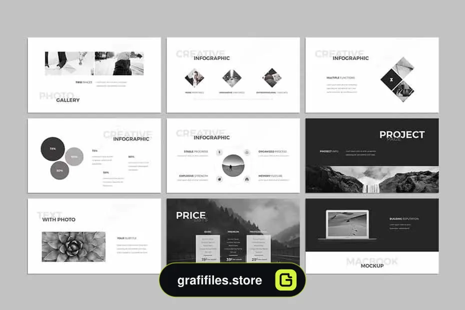 قالب پاورپوینت و کینوت WindWard Presentation Template