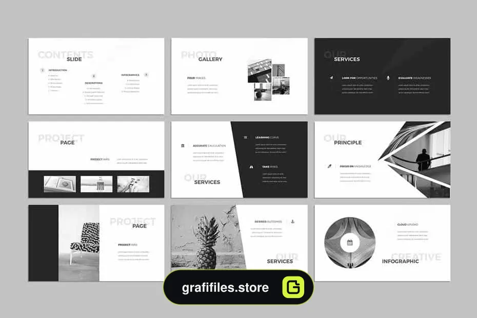 قالب پاورپوینت و کینوت WindWard Presentation Template - 4