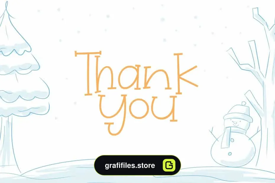 فونت انگلیسی سرزمین زمستانی WinterLand Font