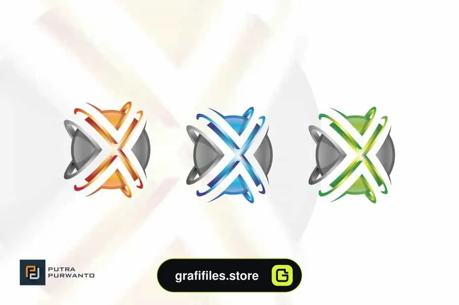 وکتور لوگو Xcellent / Letter X - Logo template