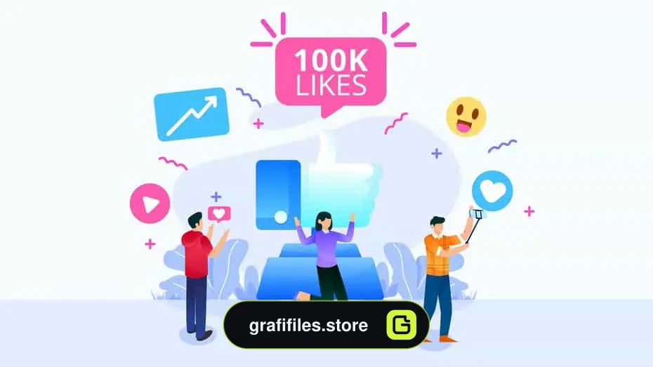 وکتور بازاریابی یوتیوب YouTube Marketing Pack