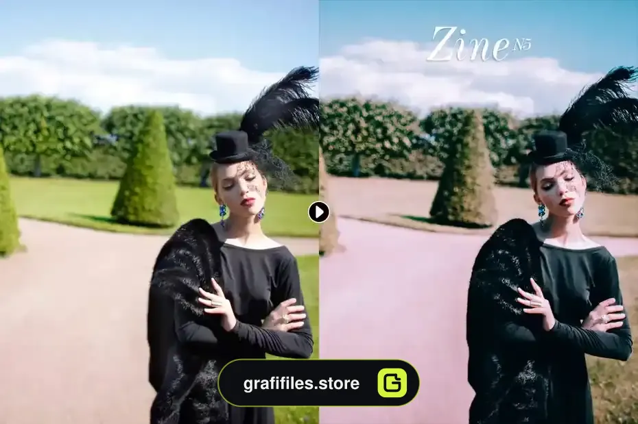 پریست لایت روم فشن Zine Fashion - 9