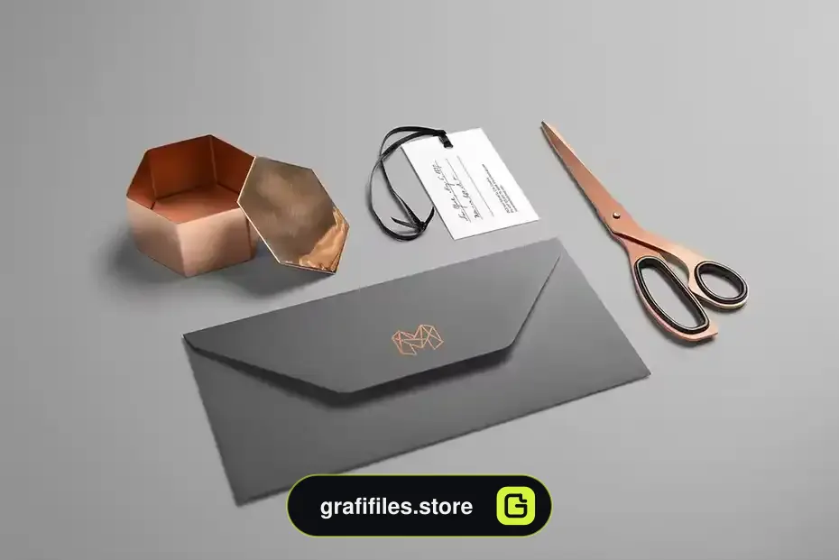 موکاپ برندینگ Branding Mockup Essentials Vol 5 - 1
