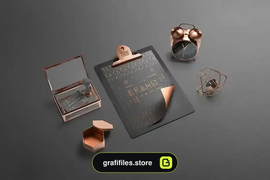 موکاپ برندینگ Branding Mockup Essentials Vol 5 - 3