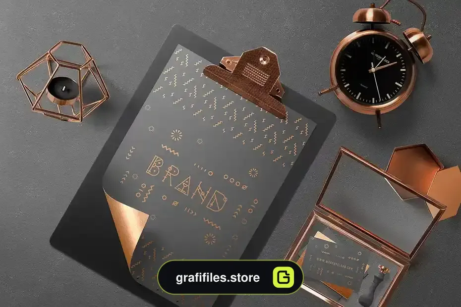 موکاپ برندینگ Branding Mockup Essentials Vol 5 - 11