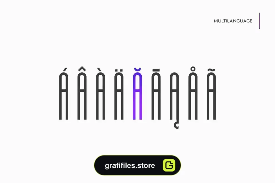 فونت انگلیسی مدرن Essenziale - Font Family - 3