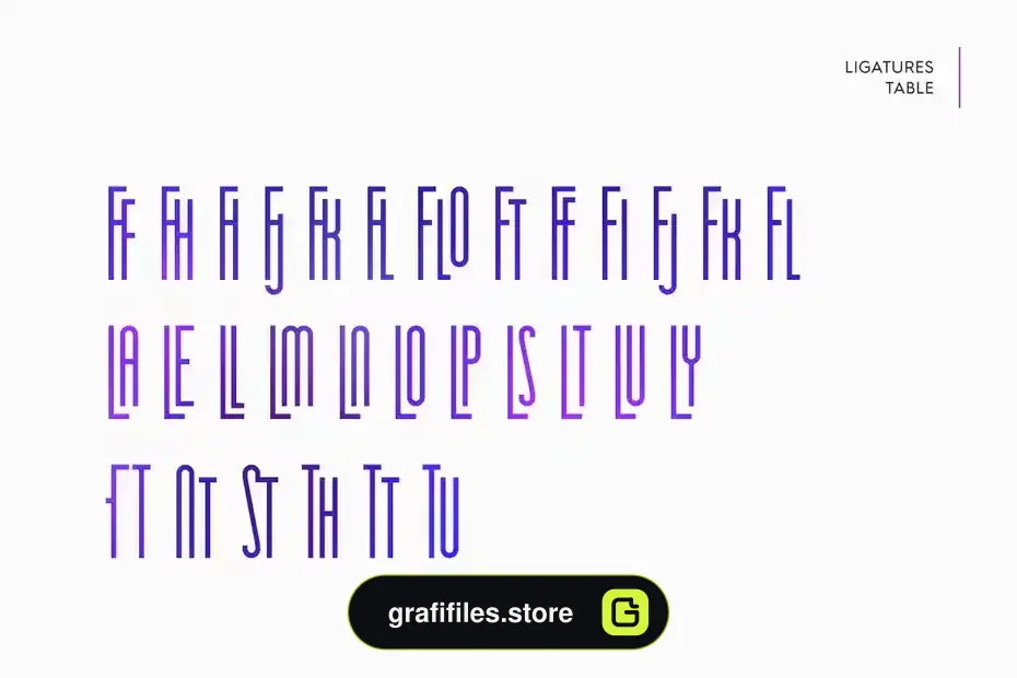 فونت انگلیسی مدرن Essenziale - Font Family - 9
