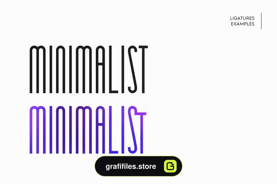 فونت انگلیسی مدرن Essenziale - Font Family - 13