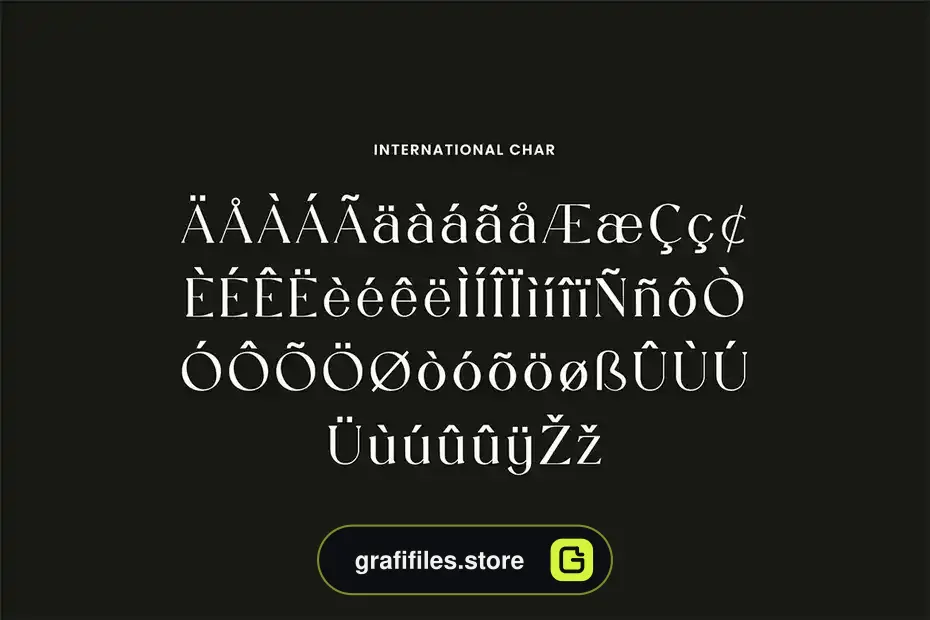 فونت انگلیسی کلاسیک Extradicta Classic Serif Font - 15