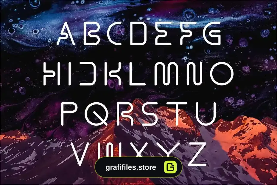 فونت انگلیسی مدرن Gamero Modern Sans - 5