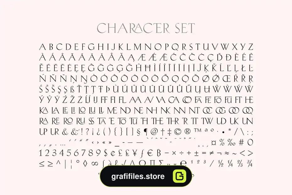 فونت انگلیسی کلاسیک Giovanna - Luxury Serif - 23