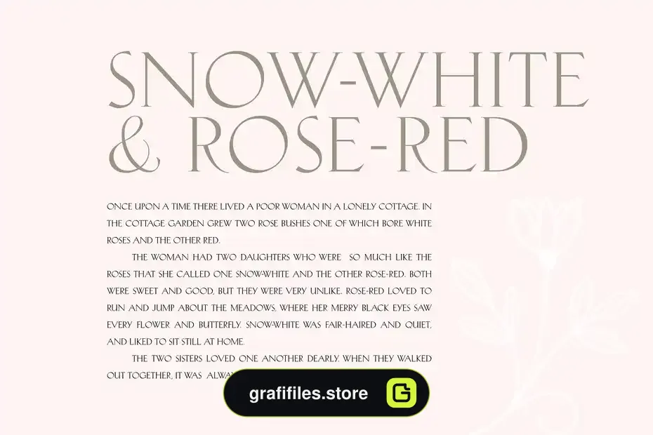 فونت انگلیسی کلاسیک Giovanna - Luxury Serif - 15