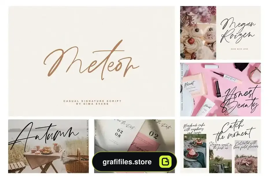 فونت انگلیسی دست نویس Handwritten Font Bundle - 19