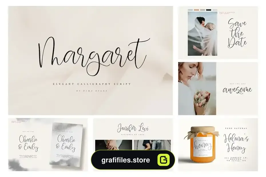 فونت انگلیسی دست نویس Handwritten Font Bundle - 15