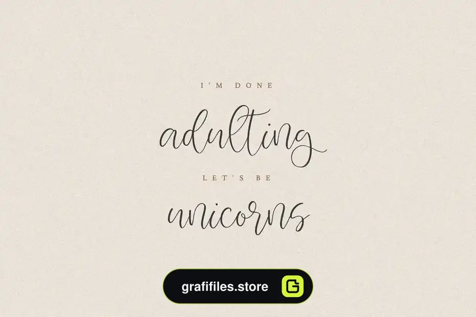 فونت انگلیسی دست نویس Handwritten Font Bundle - 17