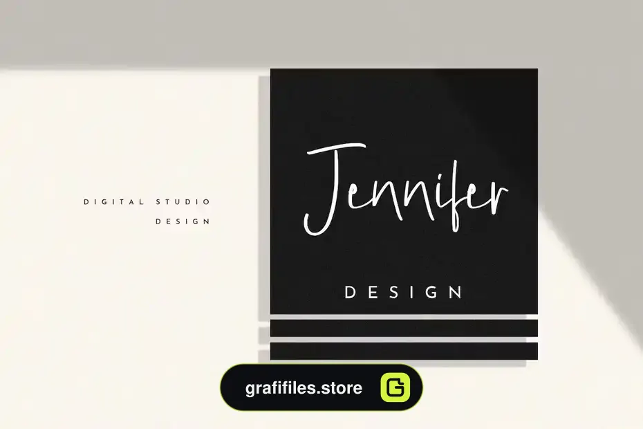 فونت انگلیسی دست نویس Malligoe - The Script Branding Font - 12