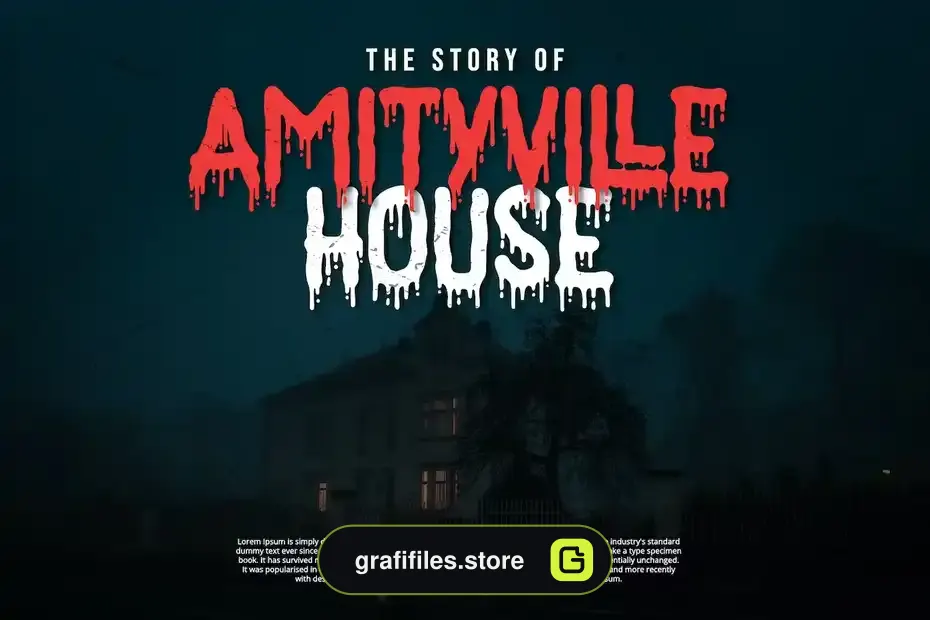 دانلود فونت انگلیسی ترسناک Nightmare - 8 فونت انگلیسی ترسناک Nightmare - 7