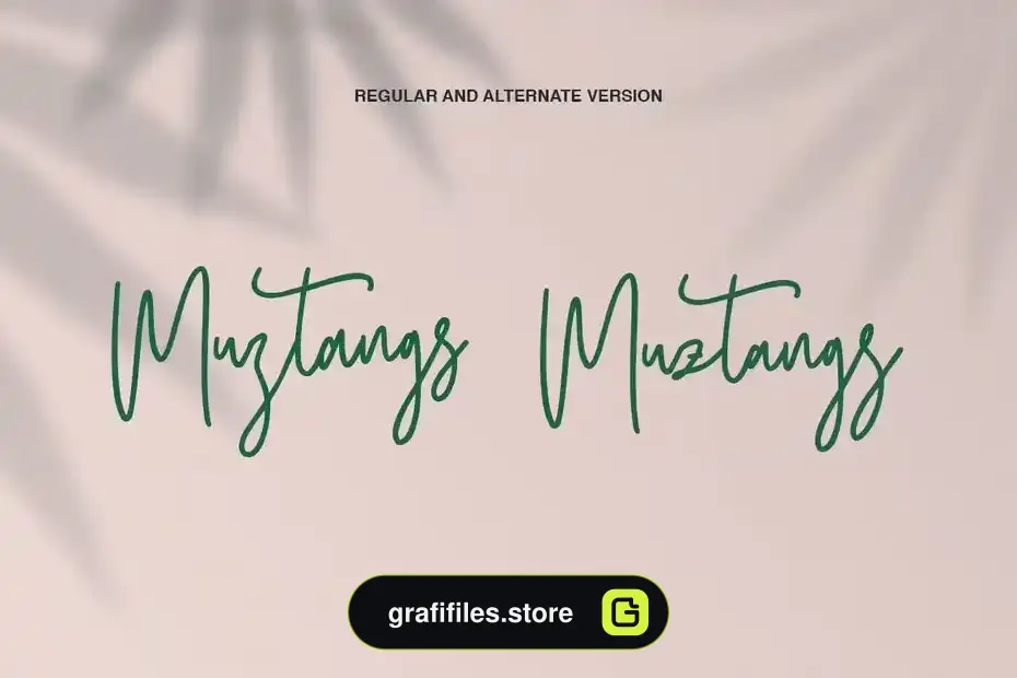 فونت انگلیسی دست نویس Orchids - Handwritten Font - 1