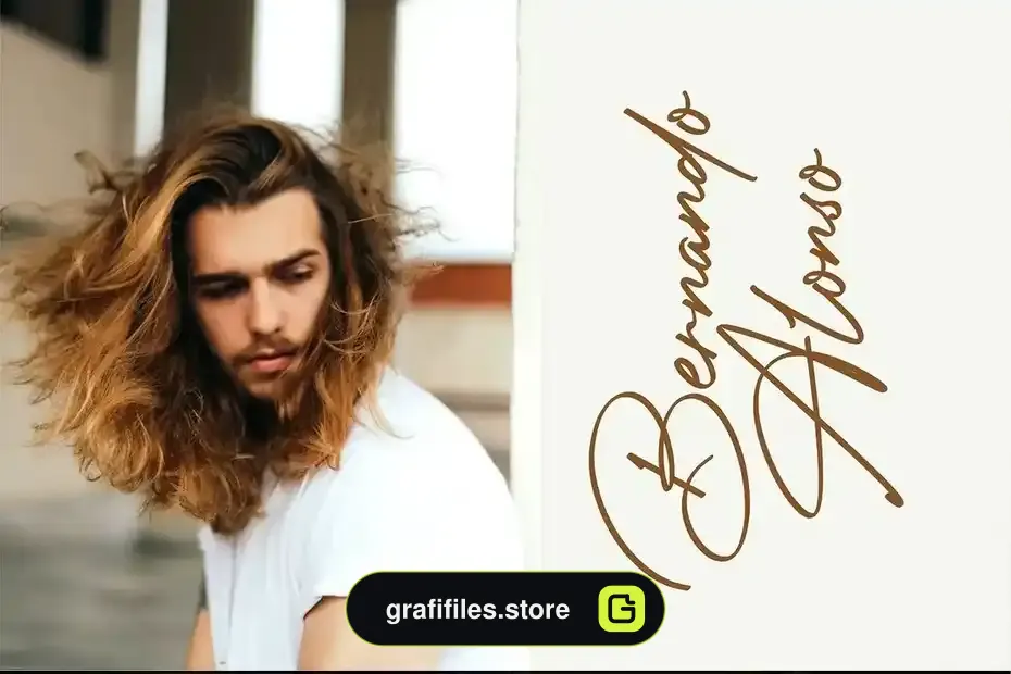 فونت انگلیسی به سبک امضا Photograph Signature - 1