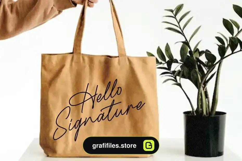 فونت انگلیسی به سبک امضا