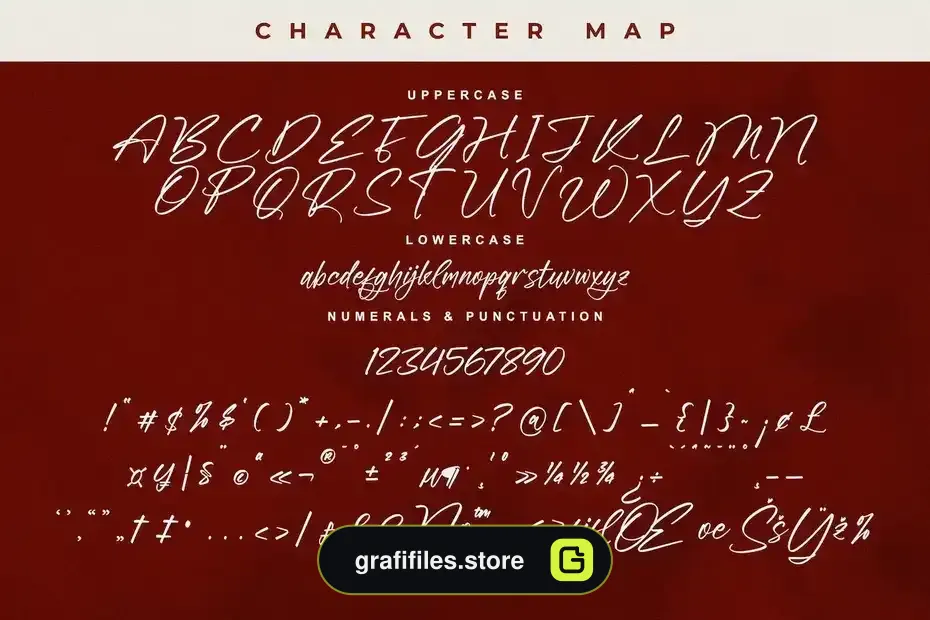 فونت انگلیسی به سبک امضا Rieldstomy Madison Handwritten Brush Signature - 7