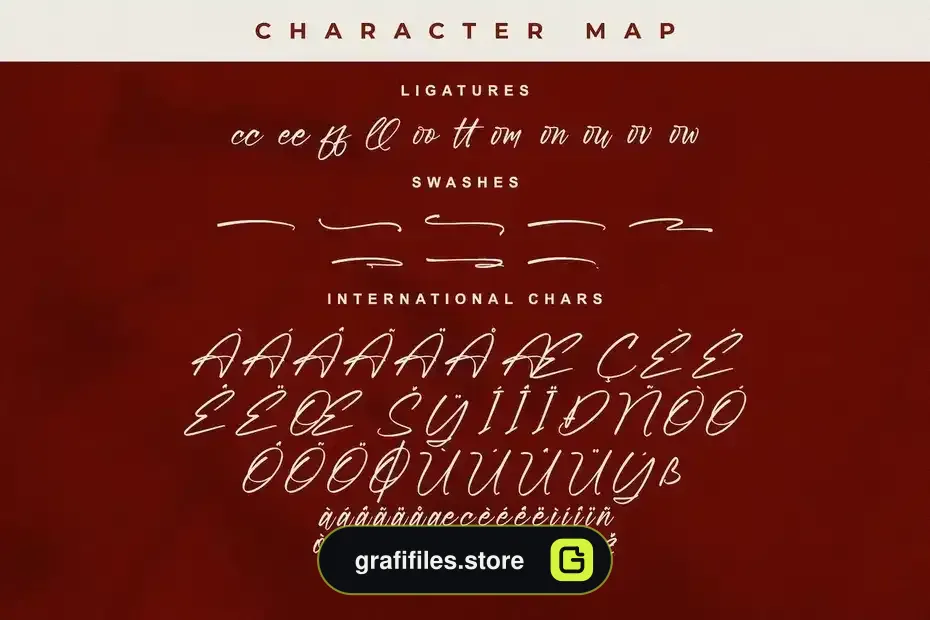 فونت انگلیسی به سبک امضا Rieldstomy Madison Handwritten Brush Signature - 17