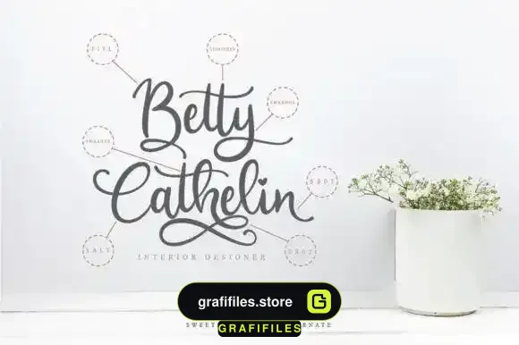 فونت انگلیسی Sweetie Almeera Font - 13