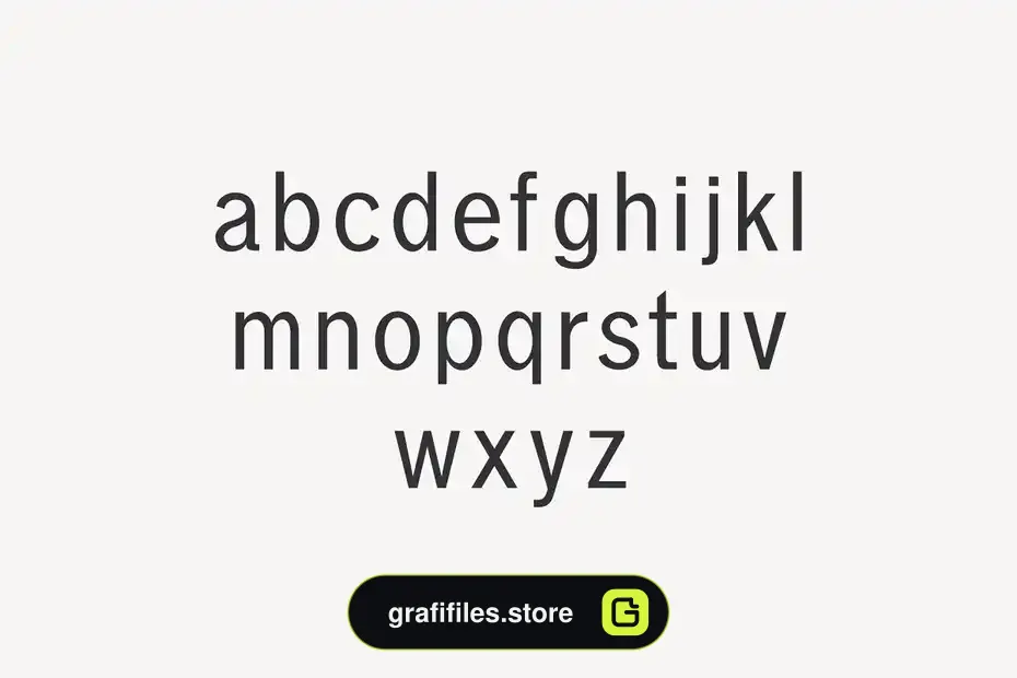 فونت انگلیسی مدرن Varina Sans Serif Font Family - 3