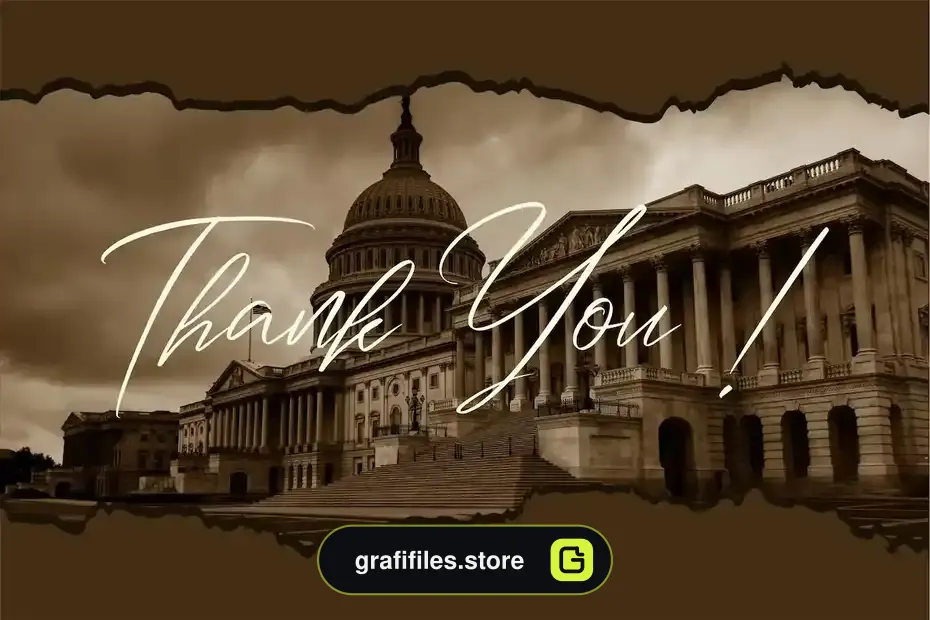 فونت انگلیسی به سبک امضا Washington Signature Signature - 1
