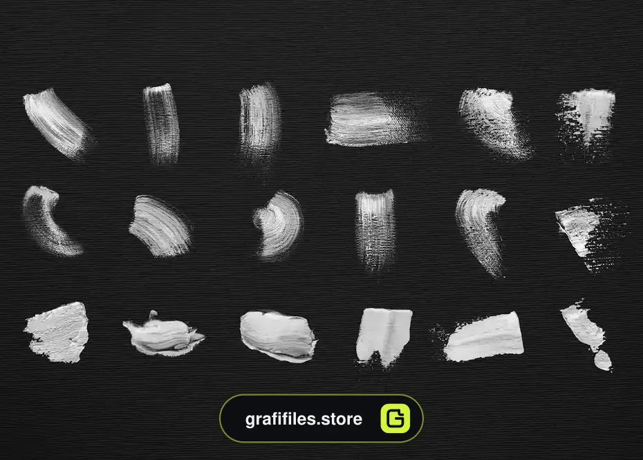 دانلود 18 براش نقاشی رنگ روغن فتوشاپ Oil Paint Stamps - 10 دانلود 18 براش نقاشی رنگ روغن فتوشاپ - 9