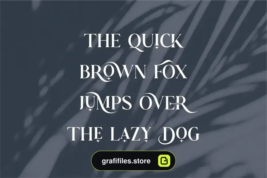 فونت انگلیسی کلاسیک Astrid Elegant Ligature Typeface - 11
