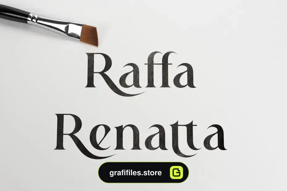 فونت انگلیسی کلاسیک Astrid Elegant Ligature Typeface - 15