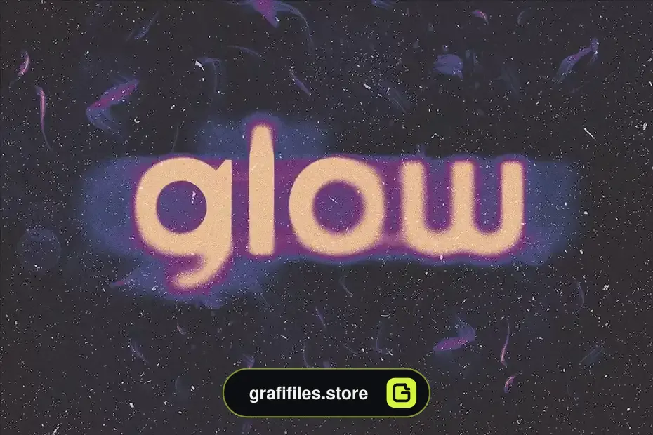 افکت متن تار Blurry Text Effect - 1