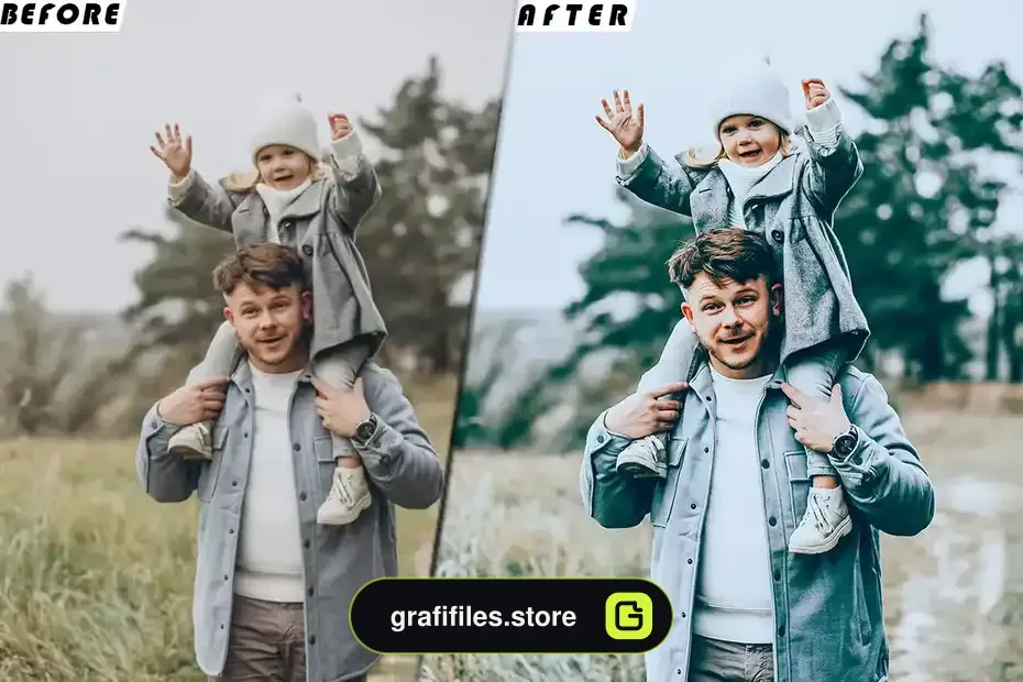 دانلود پریست لایتروم Family Fin Presets - luts Videos Premiere Pro - 2 پریست لایتروم Family Fin Presets - 1