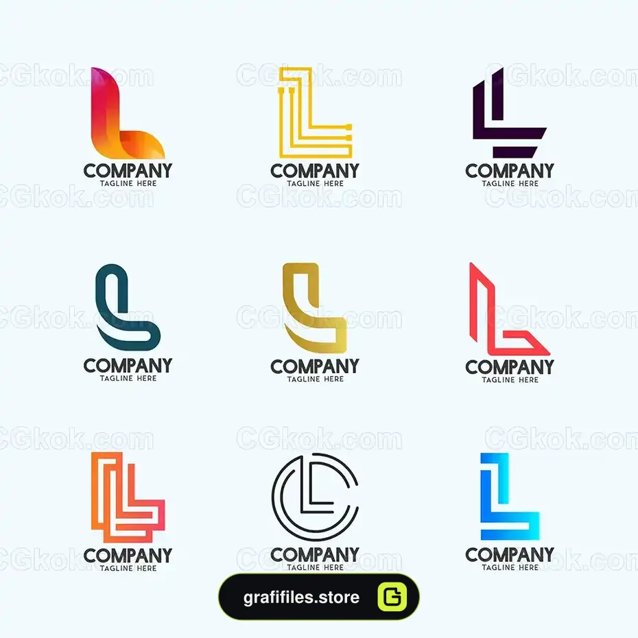 لوگو حرف L