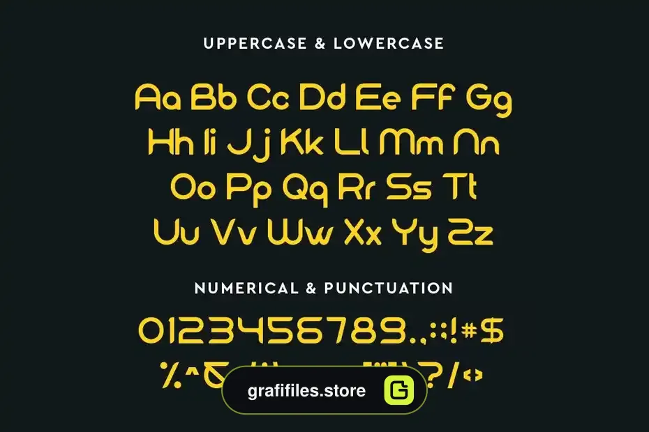 فونت انگلیسی مدرن Labora Rounded Font - 3