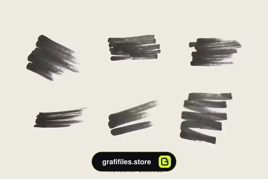 دانلود 20 براش قلمو فتوشاپ Marker Brushes - 6 دانلود 20 براش قلمو فتوشاپ - 5