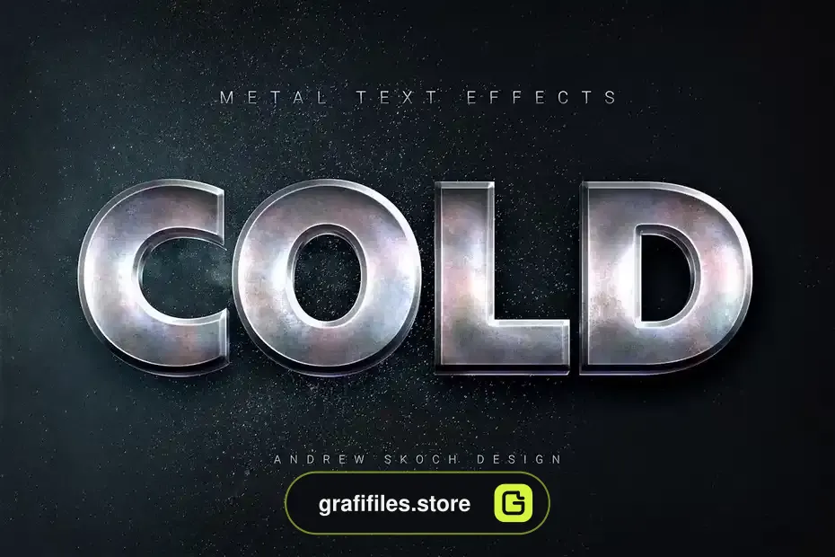 دانلود افکت متن فلزی Metal Text Effects - 6 افکت متن فلزی Metal Text Effects - 5