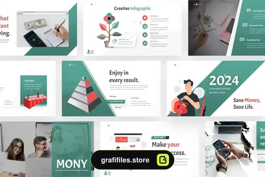 دانلود قالب پاورپوینت مالی Mony - Financial PowerPoint Template - 2 قالب پاورپوینت مالی Mony - Financial PowerPoint Template - 1