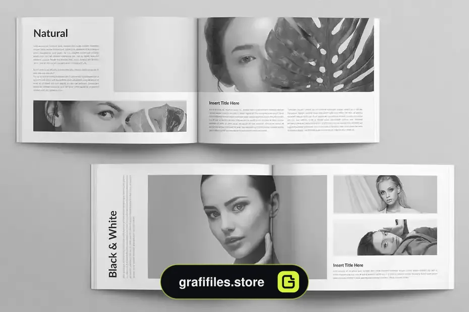 قالب ایندیزاین نمونه کار عکاسی Photography Portfolio - 11