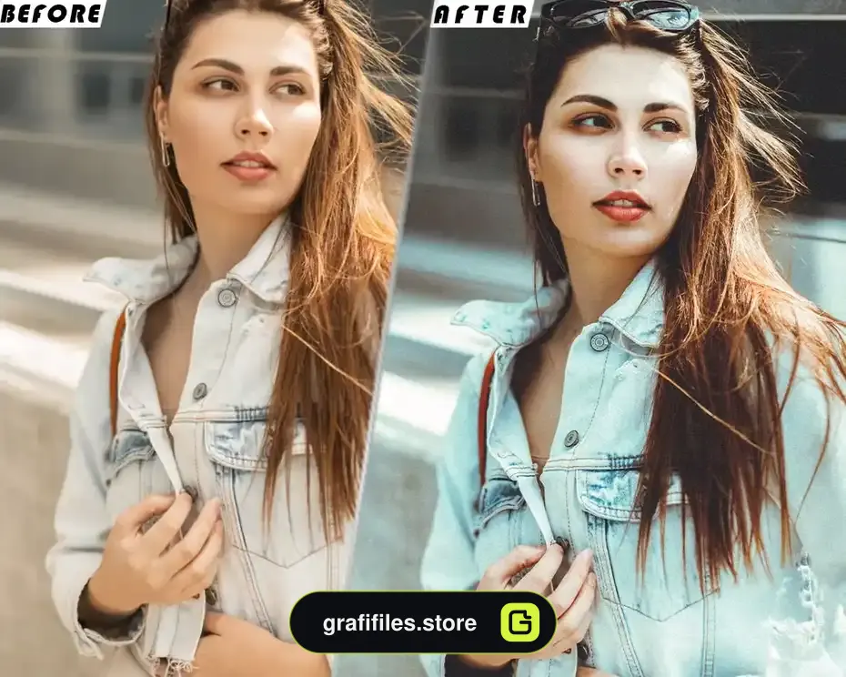 پریست لایتروم پرتره Portrait Luts - 1