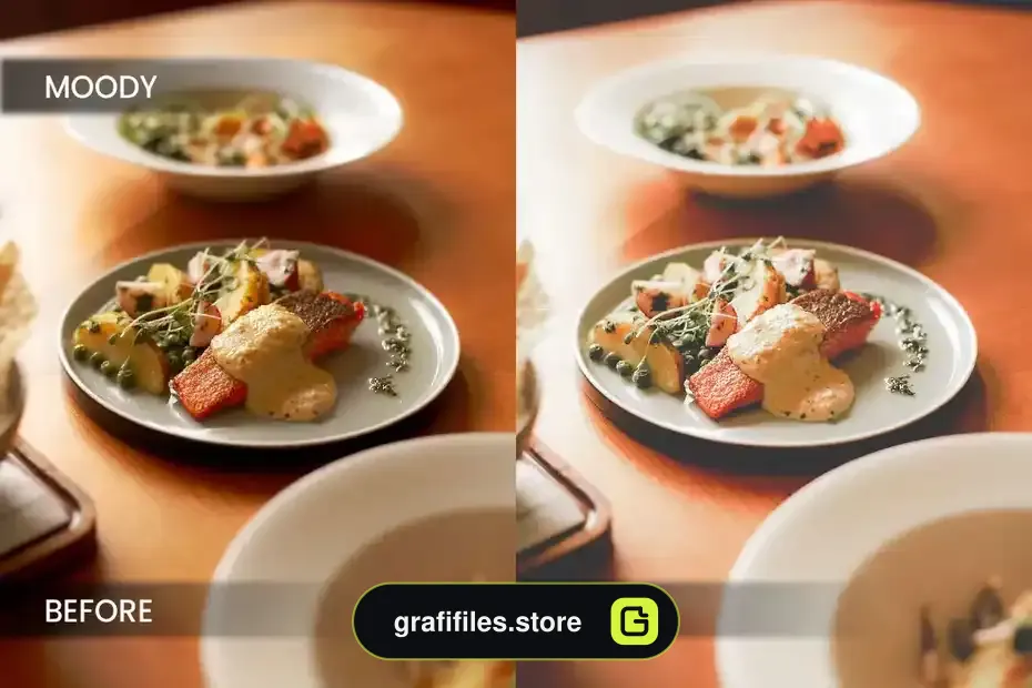 پریست لایتروم Spicy Lightroom Preset - 1