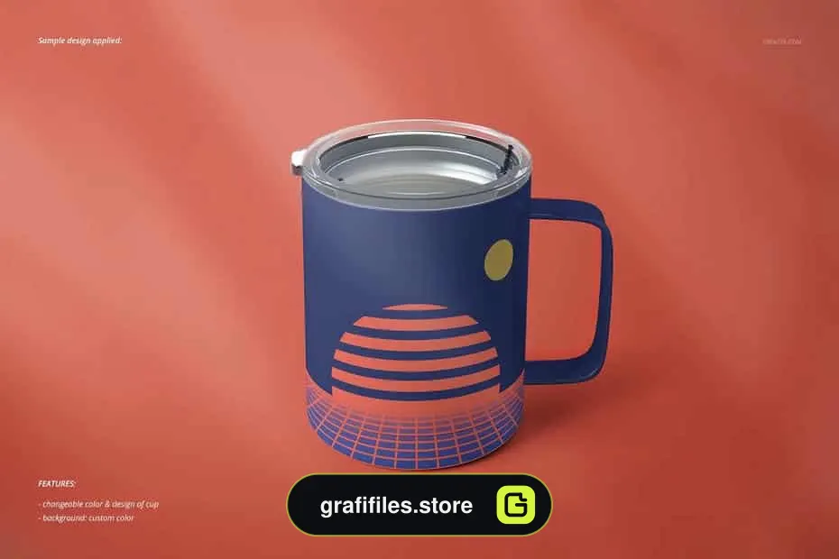 موکاپ فنجان قهوه